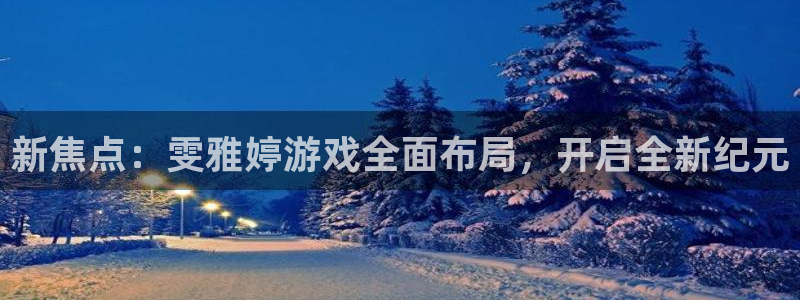 新焦点：雯雅婷游戏全面布局，开启全新纪元